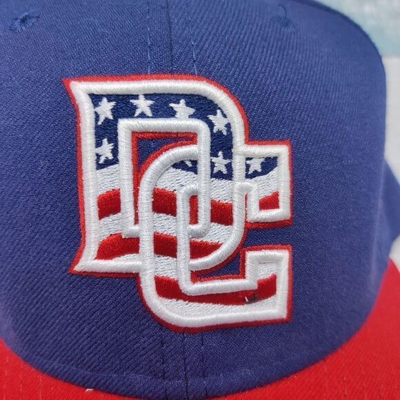 Washington nationals DC Baseball Hat Authentic Official On Field Cap Sz 7 5/8 - Picture 6 of 13
